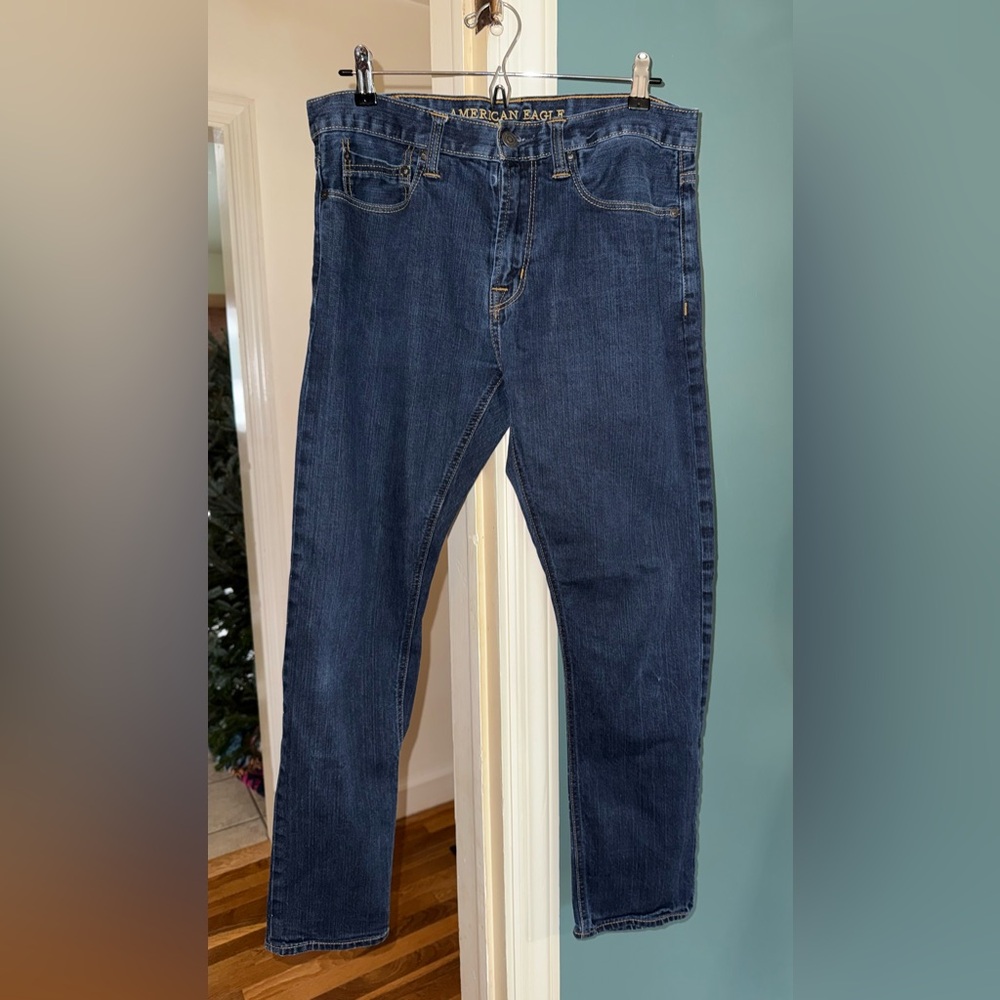 Men’s American Eagle Core Flex Slim Straight Jeans 32/30